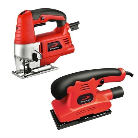 Combo Lijadora Orbital 150w + Sierra Caladora 800w