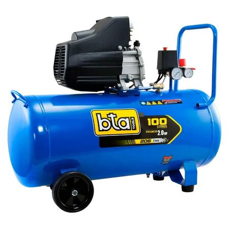 Compresor de Aire BTA 100 Litros 2 HP