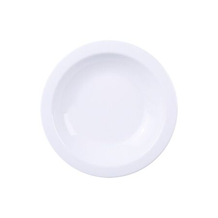 Set x12 Plato Hondo Paola Tramontina Porcelana Blanco 22 cm