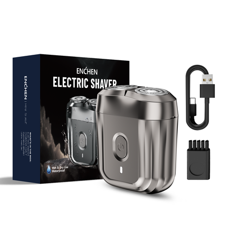 Afeitadora Inalám Wet & Dry Cabezal Magnético Enchen MINI 6