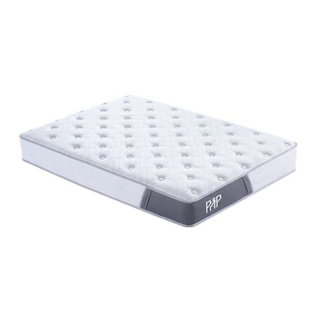 Colchon 2 Plaza Php 21PB-47C140 140x190x25 de Resortes en Caja + 2 Almohadas