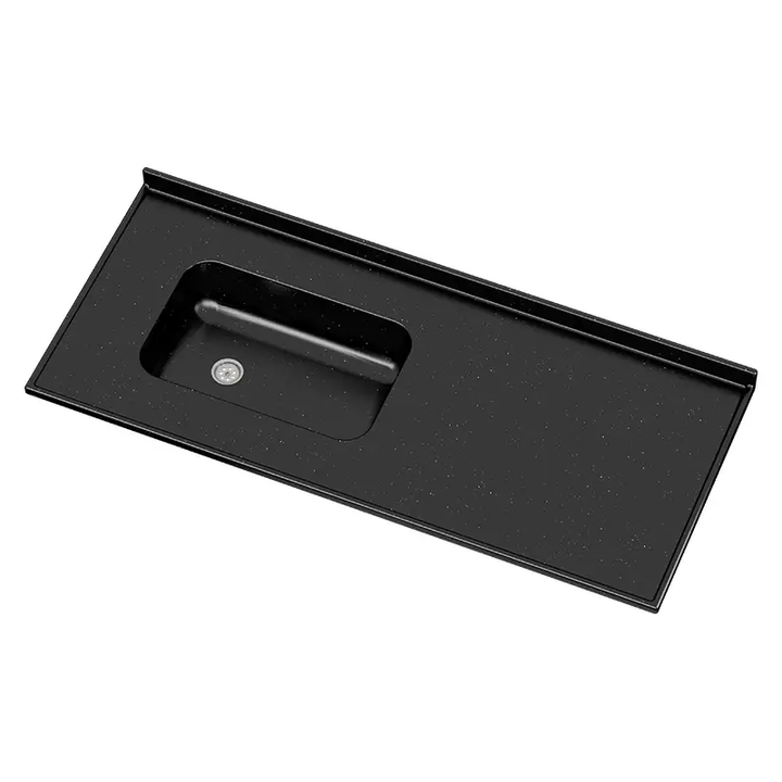 TAPA MESADA MM623 1.40X0.60m NG MS MARMOL SINTETICO - Vista 2