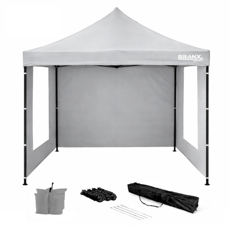 Gazebo 3x3 Metros Con Paredes Branx Autoarmable Plegable
