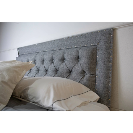 RESPALDO de cama CAPITONE DOBLE TACHAS 120X120