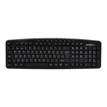 Teclado Multimedia Argomtech Arg-kb-7807 Español Cable Usb