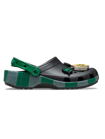 Zuecos Crocs Harry Potter Slytherin Classic Clog Unisex Moda Negro