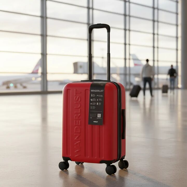 Valija Wanderlust Hard Abs 20 Pulg Expandible Rojo 41111 - Vista 1