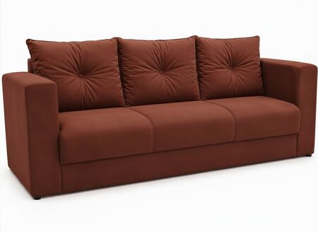 Sillon Yostin tres cuerpos terracota