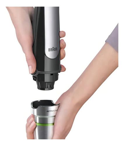 Licuadora De Mano Braun Mixer Multiquick 7 Mq 7025x Premium Black - Vista 6
