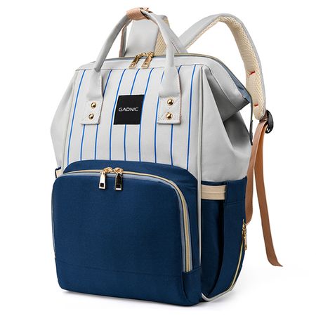 Mochila Azul Gadnic Vintage  Impermeable