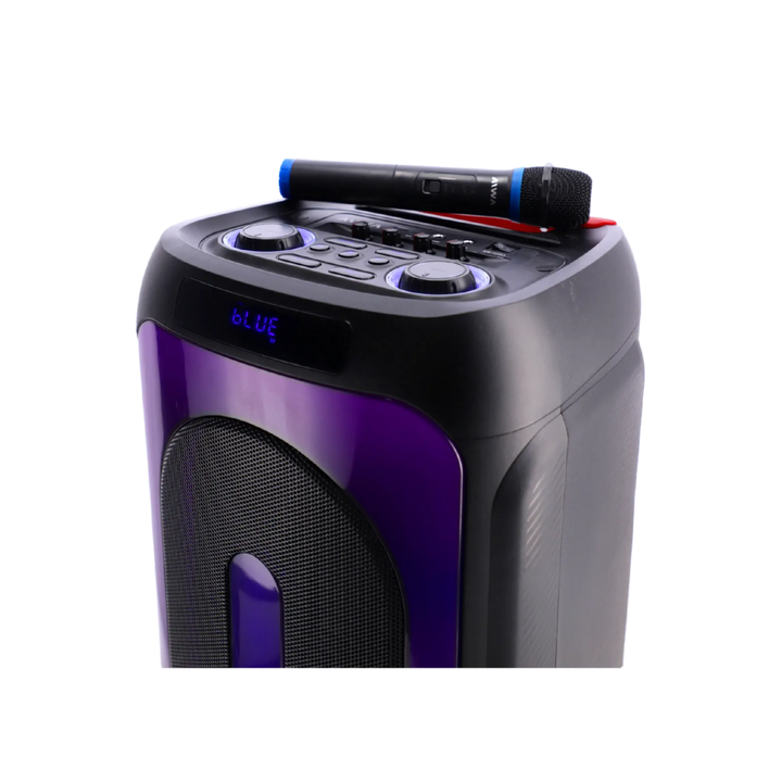Parlante Torre Aiwa Bluetooth AW-T2203 2X10W PMPO 12500W - Vista 3
