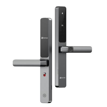 CERRADURA INTELIGENTE EZVIZ CS-DL06 (CS-DL06-R100-WBCP-GR(O-STD) - Huella) (310500650)