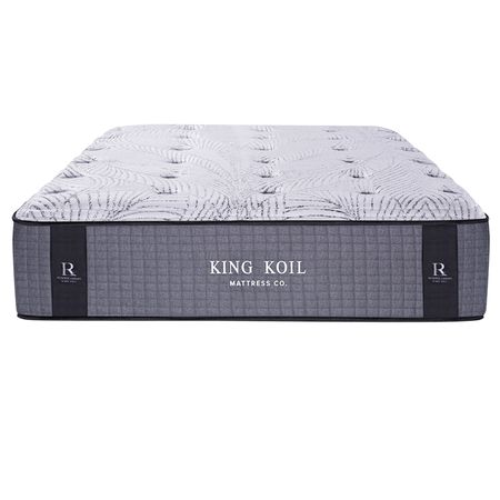 Colchon de Resorte Pocket King Koil Lexington Queen Size 150x190x36cm Con Pillow Premium Suave de Espuma Viscoelastica Inteligente Tela Tejido de Punto Matelasseado