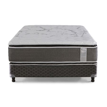 Sommier y Colchón Piero Dream Tech Resortes 190x140