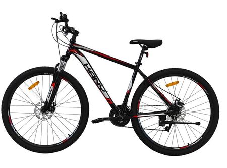BICICLETA KANY ROD 29 - BK-AL2901 BLACK - 21 SPEED, ALUM, TALLE M 19", FRENOS DISCO, 29 2.10