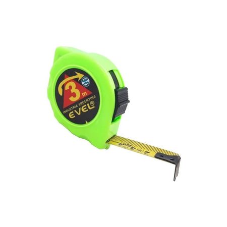 Cinta métrica retroblok de 16mm x 3m Evel 503