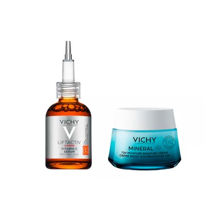 Set Liftactiv Vitamina C+Crema Mineral 89 S/Perfume Vichy
