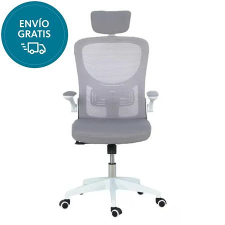 Silla de Escritorio Ergonómica Gris GrayLight 
