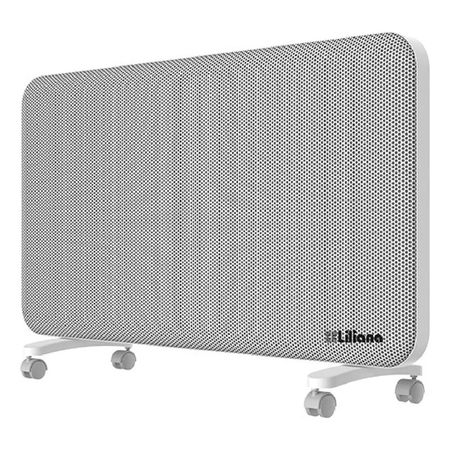 Calefactor Elect Liliana Cpm25 Panel Radiante Mica 2 En 1 Blanco