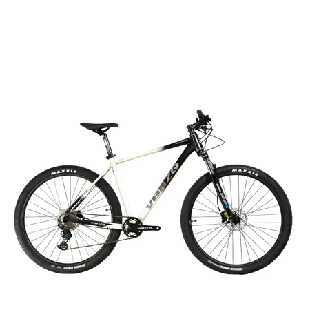 Bicicleta MTB Venzo Stinger 10V R29 Talle S Monoplato NegroBla Disco Hidr.