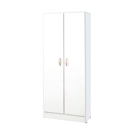 DESPENSERO 2 PUERTAS 4 ESTANTES BLANCO