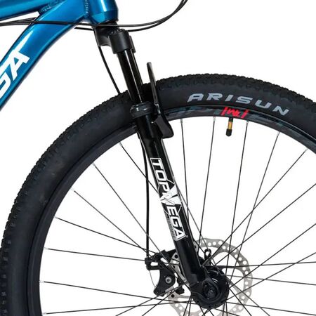 Bicicleta Mountain Bike Topmega Sunshine R29 21v Shimano Talle M Blanca
