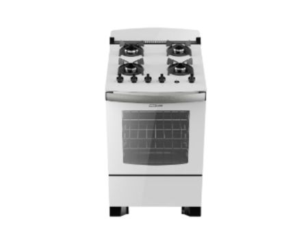 Cocina Vidrio Templado Multigas Blanca Proline CPRO-CM056B
