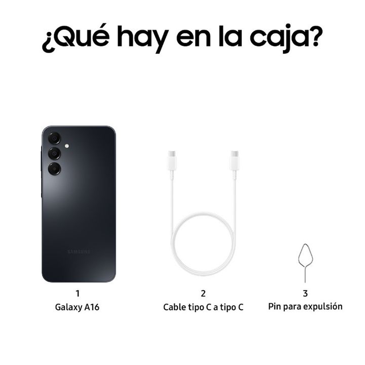 Samsung Ung A16 Sm-A165M 4G 128Gb Negro - Vista 4