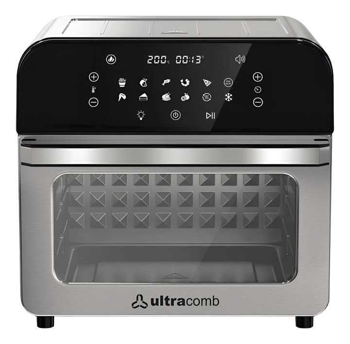 Freidora De Aire Ultracomb Fr-8620 12l Plateado - Vista 2