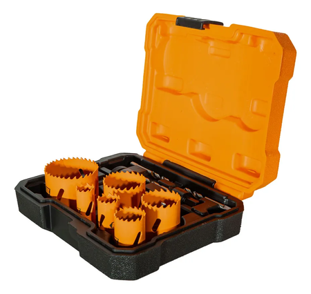 Set De Puntas Sierra Copa Bimetal 11 Piezas L8870 Lusqtoff