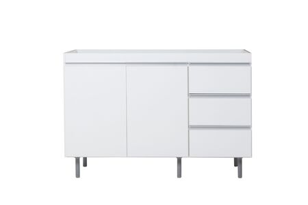 ALACENA ARCO RICCHEZZE 1.20 3P BLANCO ALUM (31602186)