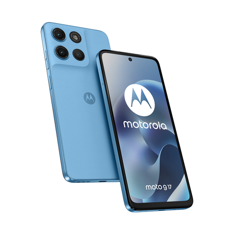 Celular Motorola Moto G17 4/256GB Alaskan Blue