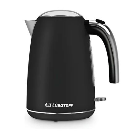 Pava Electrica 1,7 Lts Lusqtoff Lq-pv802n 2200w Corte Auto Negro