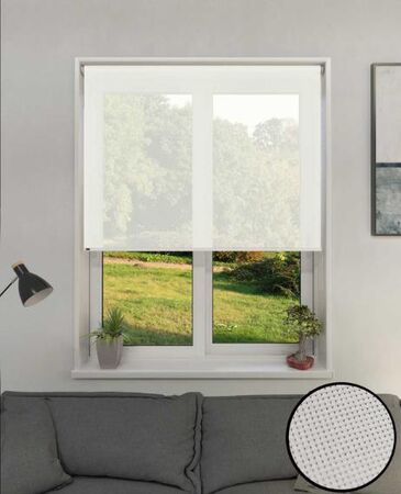 CORTINA ROLLER SUN SCREEN 5% - BLANCO 1.80 X 2.20