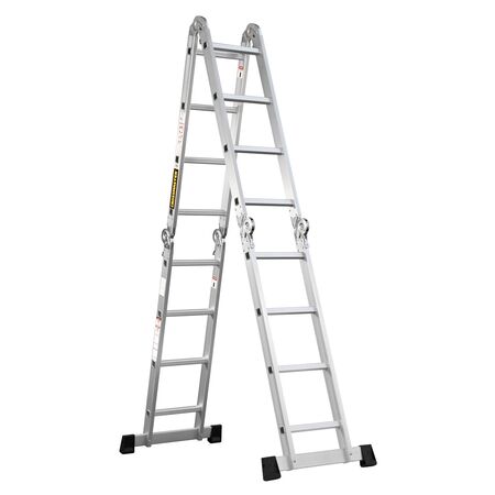 Escalera Aluminio Crossmaster Articulada 4X4 Cros