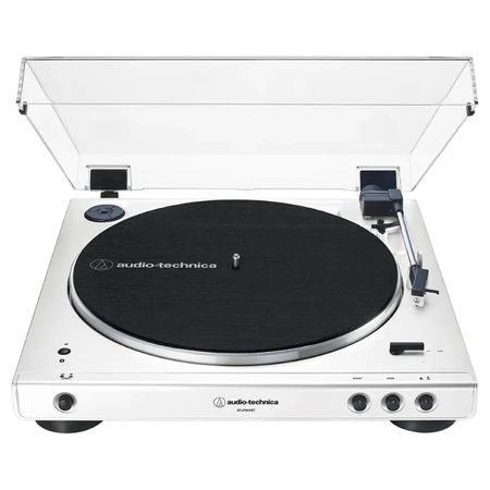 Audio-Technica AT-LP60XBT. Bandeja giradiscos automática Bluetooth.. Color Blanca