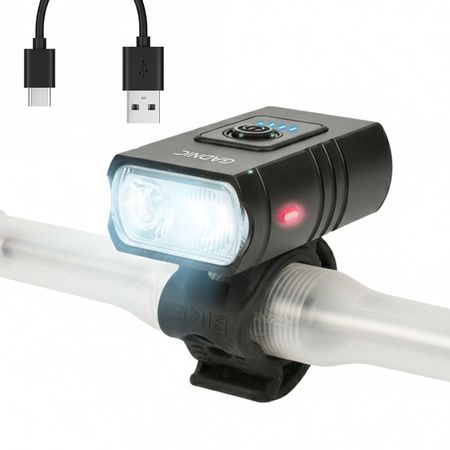 Luz Recargable Gadnic Para Bicicleta LED Delantera