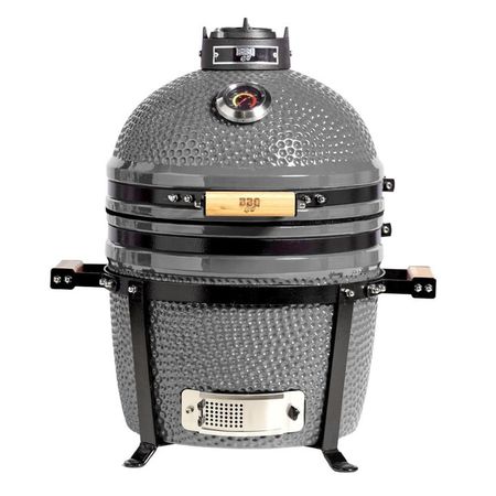 Kamado Kadu 15 Dark Grey con funda - BBQ Grill