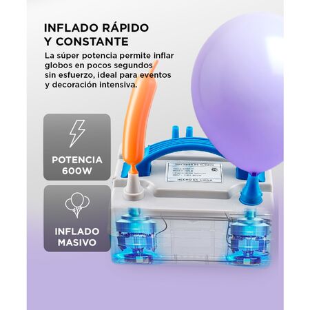 Inflador de Globos Gadnic Eléctrico