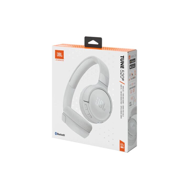 AURICULARES JBL TUNE 520BT BLUETOOTH (C:BLANCO) - Vista 5