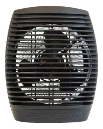 Caloventor Indelplas Ic-02 Negro 1800w 2 Niveles Potencia