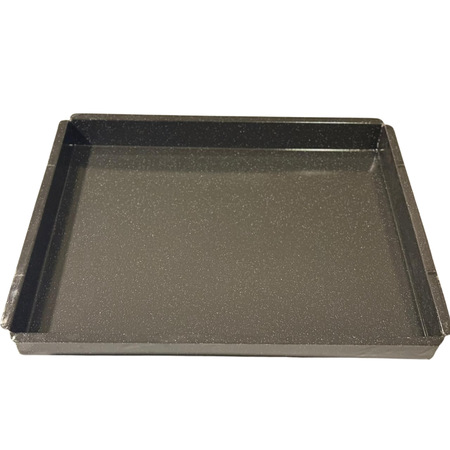Anafe 2 Hornallas Vertical Eg Acero Inoxidable Sin Base Plateado