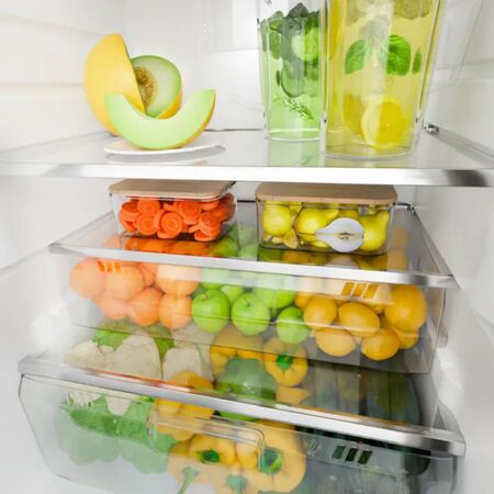 Heladera con freezer No Frost 415 L Dispenser Steel Drean - RDP410ZRT