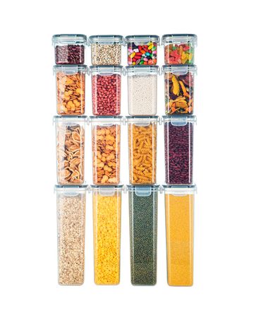 Juego de Contenedores Frascos Herméticos Gadnic Dispenser Cerealero