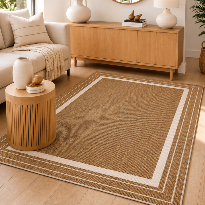 Alfombra Vinílica Deco Antideslizante Limpia Facil Yute Shade Master - Vista 3