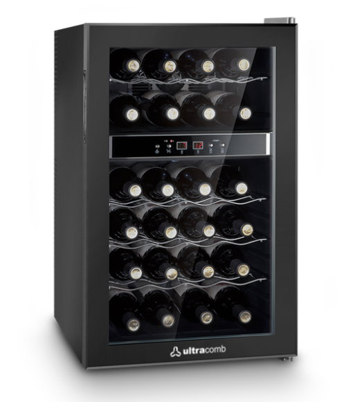 Cava Termoeléctrica 24 Botellas Doble Zona De Frío Ultracomb. - Vista 1
