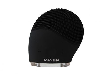 Masajeador sónico y Cepillo facial Mantra Black (Silicone Black)