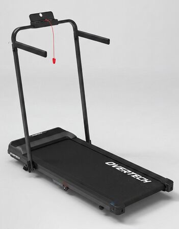 Caminadora Overtech OV-106 2.5HP 12 km/h 110kg Manubrio LED