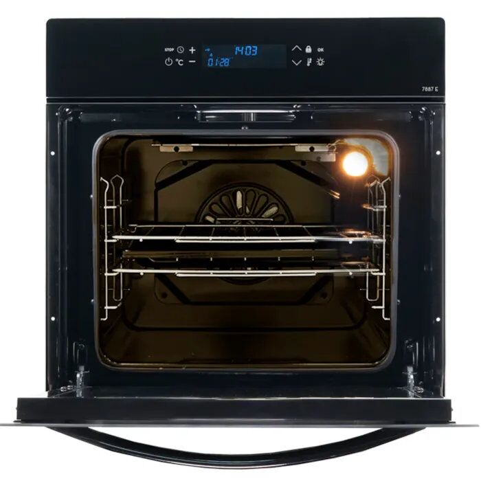 Horno Electrico de Empotrar Florencia Triple Vidrio Black Touch Convector 7887E - Vista 2