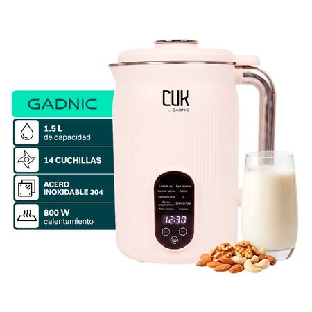 Máquina Para Leche De Frutos Secos CUK By Gadnic 1.5L 600W